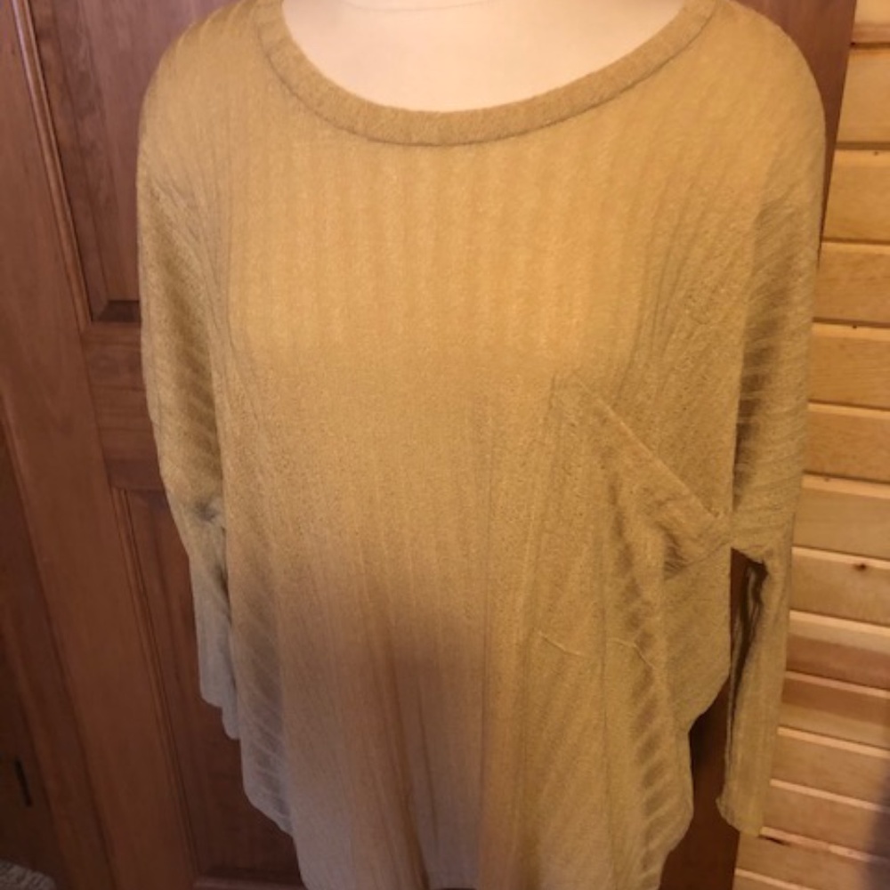 Light Yellow Drapey Sweater